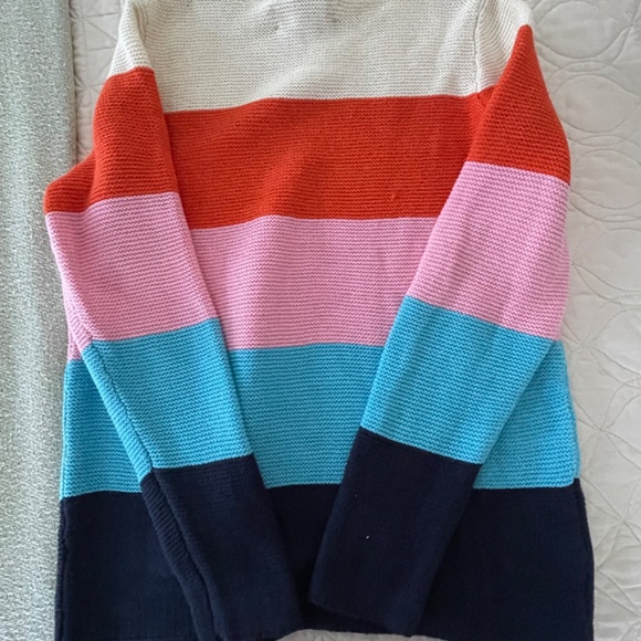LOFT Striped Coton Blend Knit Sweater NWT - Picture 4 of 7
